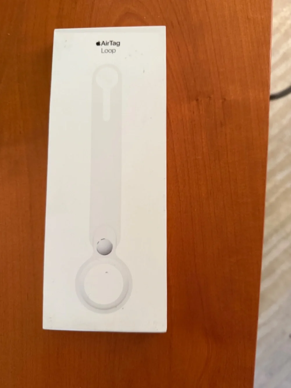 Apple Air Tag Loop (white)